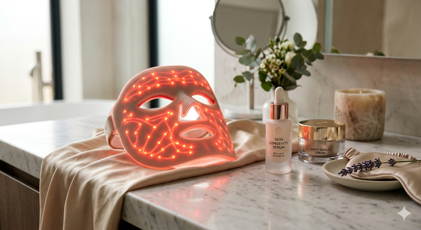 Featured image: Best red light and near-infrared LED masks for at-home beauty technology — curated by Device Luxe