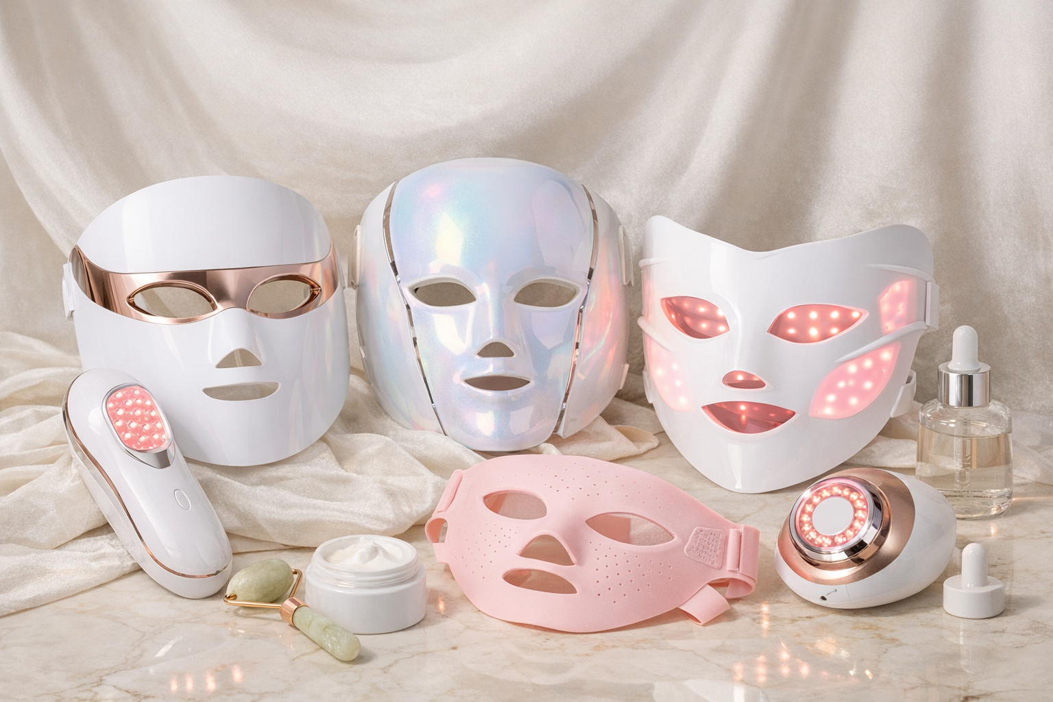 Featured image: Best LED masks for sensitive skin for at-home beauty technology — curated by Device Luxe